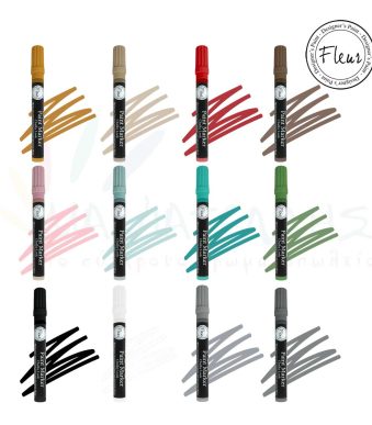 Μαρκαδόροι χρώματος Chalky Look - Fleur