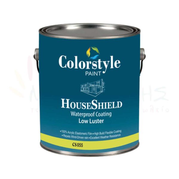 Ακρυλικό Ελαστομερές Αδιάβροχο CS 055 HOUSESHIELD - COLORSTYLE PAINT