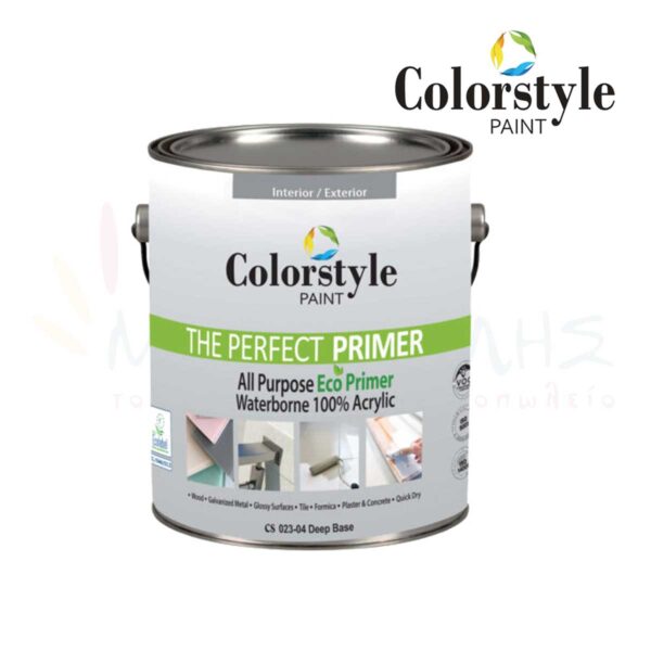 Οικολογικό Ακρυλικό Υπόστρωμα CS 023 THE PERFECT PRIMER - COLORSTYLE PAINT