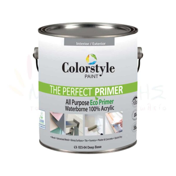 Οικολογικό Ακρυλικό Υπόστρωμα CS 023 THE PERFECT PRIMER - COLORSTYLE PAINT