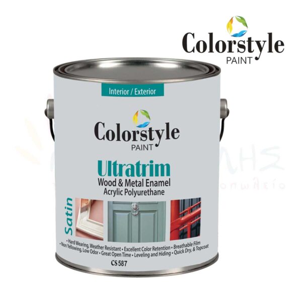 Πολυουρεθανική Pιπολίνη Νερού CS 587 ULTRATRIM - COLORSTYLE PAINT