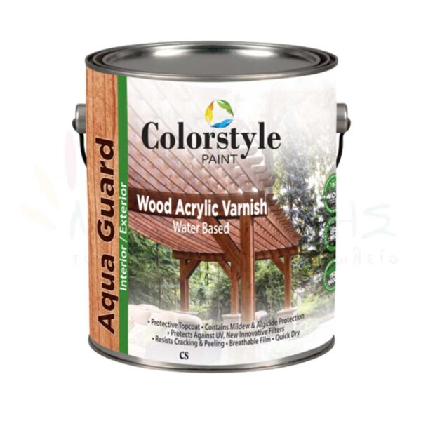 Βερνίκι Ξύλων Γυαλιστερό CS 093 AQUA GUARD - COLORSTYLE PAINT